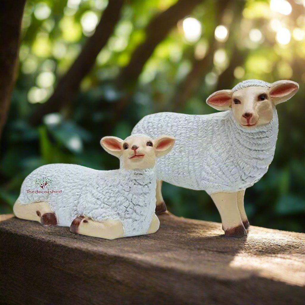 Sheep Set for Garden Decor - The Decorshed
