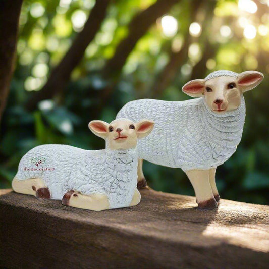 Sheep Set for Garden Decor - The Decorshed