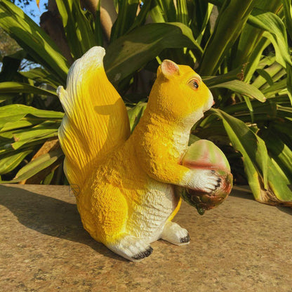 Small Squirrel Set for Garden Decor - The Decorshed