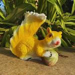 Small Squirrel Set for Garden Decor - The Decorshed