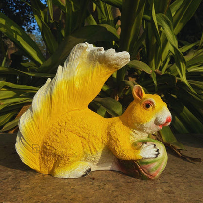 Small Squirrel Set for Garden Decor - The Decorshed