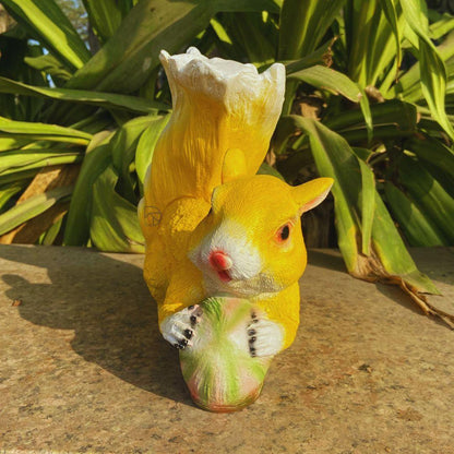 Small Squirrel Set for Garden Decor - The Decorshed