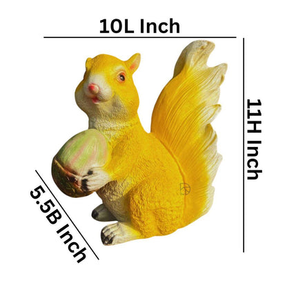 Small Squirrel Set for Garden Decor - The Decorshed