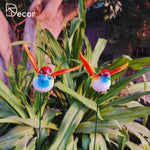 Sparrow Garden Stakes (Pack of 2) - The Decorshed