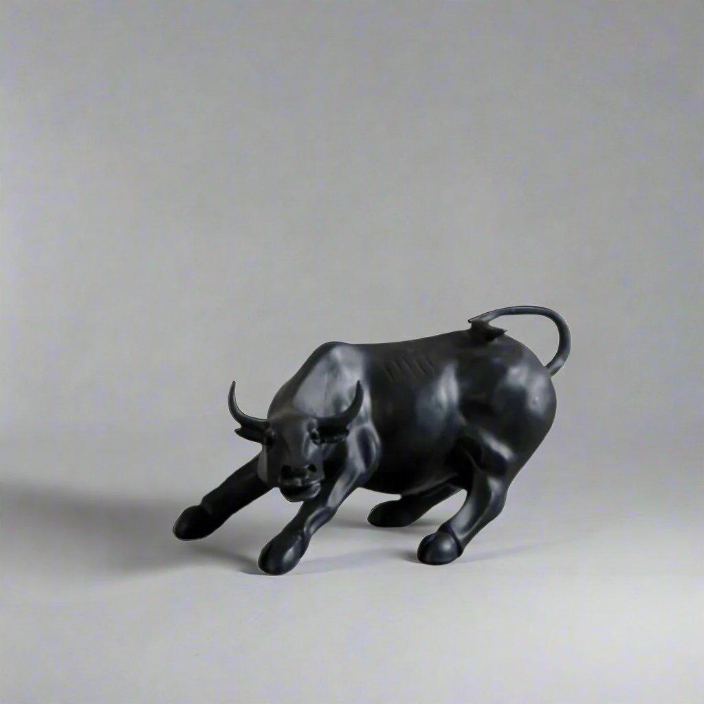 Stock Market Bull Showpiece for Home Decor - The Decorshed