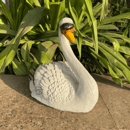 Swan Statue Sculpture Showpieces - The Decorshed