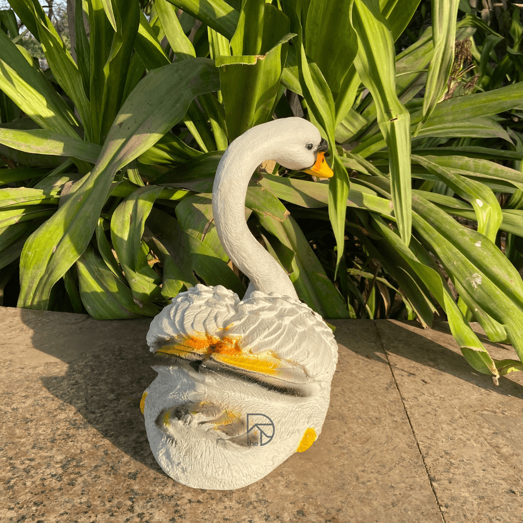 Swan Statue Sculpture Showpieces - The Decorshed