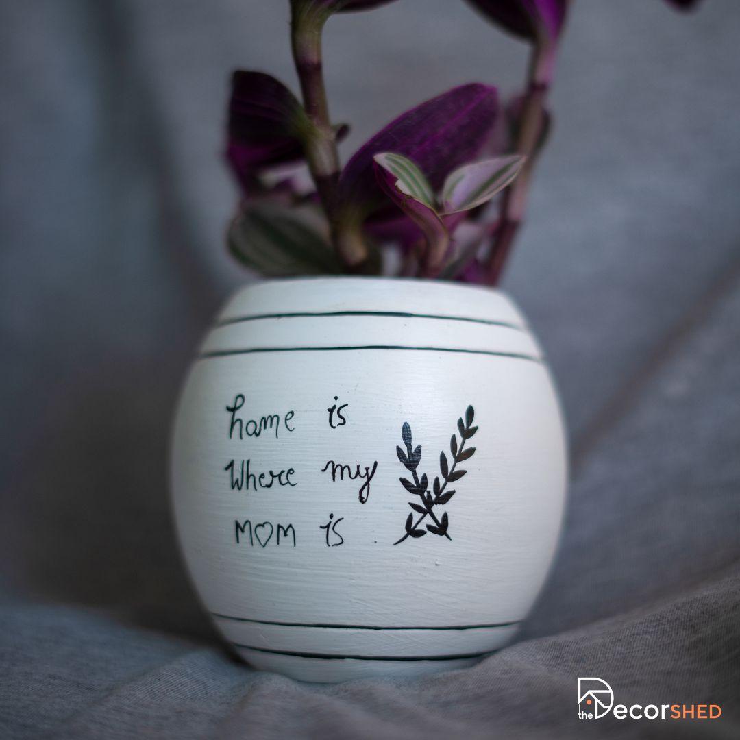Terracotta pot for home decor - The Decorshed