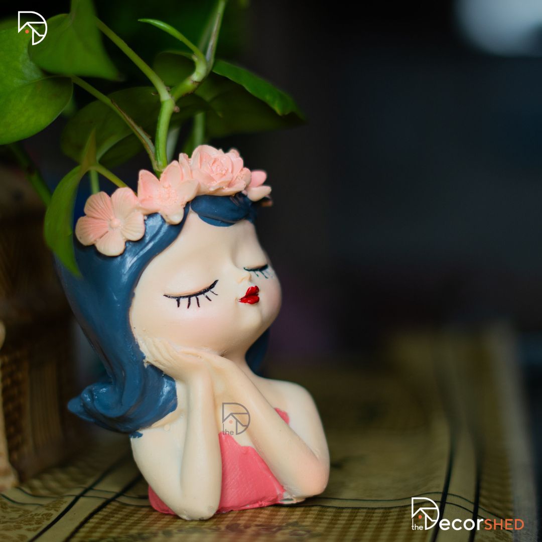 Cute Girl Planter/Pot