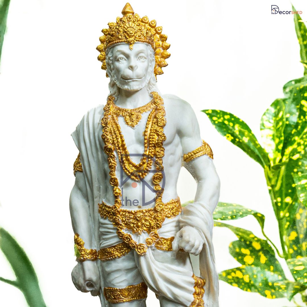 Hindu Hanuman God of Strength and Success Statue