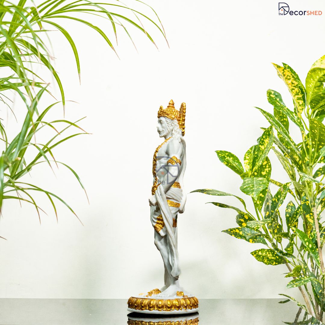 Hindu Hanuman God of Strength and Success Statue