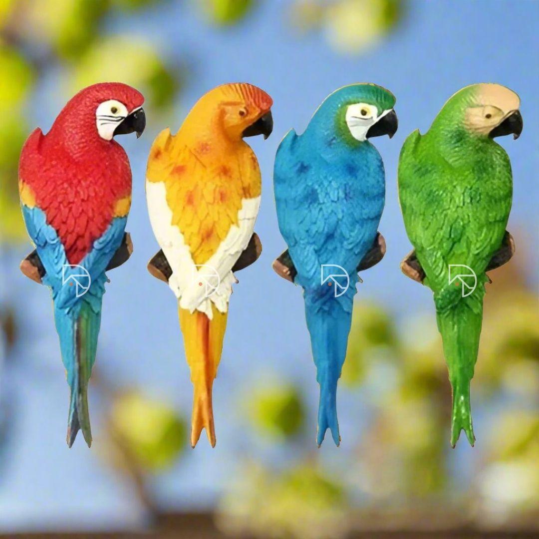 Wall Parrot - The Decorshed