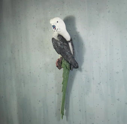 Wall Parrot Statue For Home & Garden Decor - The Decorshed