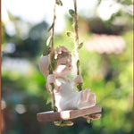 Cute Girl Swing Hanging Decor