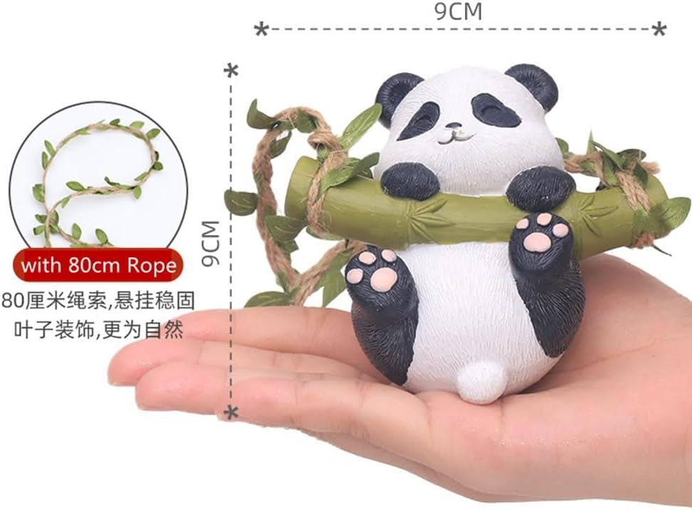 Cute Panda Swing Hanging Decor