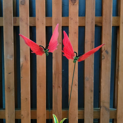 Flying Butterfly Garden Stakes for Pots & Beds — Set of 2