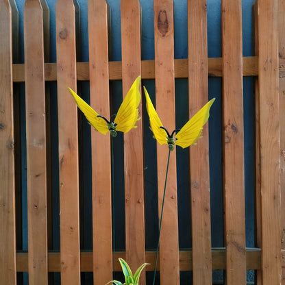 Flying Butterfly Garden Stakes for Pots & Beds — Set of 2