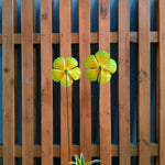 Poppy & Cosmos Flower Garden Stake | Plant Pot Stakes (Set of 2)