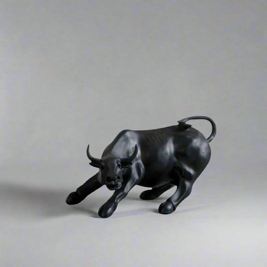 Stock Market Bull Showpiece for Home Decor