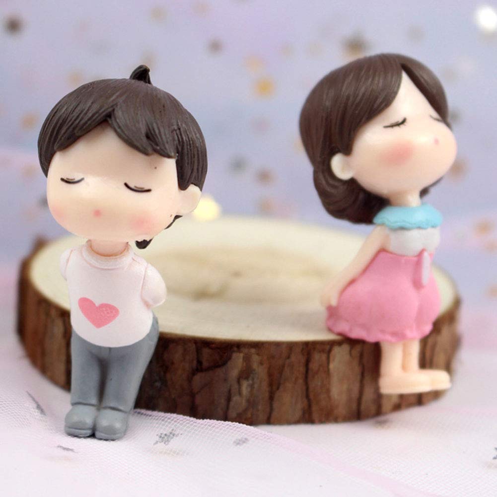 Miniature "Kissing Couple" for Gift / Birthday Cake Decor