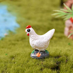 Miniature Hen/Chick for Fairy Garden, Garden Accessories (Pack of 5)