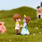 Miniature King Queen Royal Couple For Fairy Garden