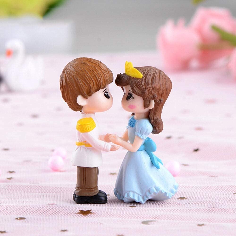 Miniature King Queen Royal Couple For Fairy Garden