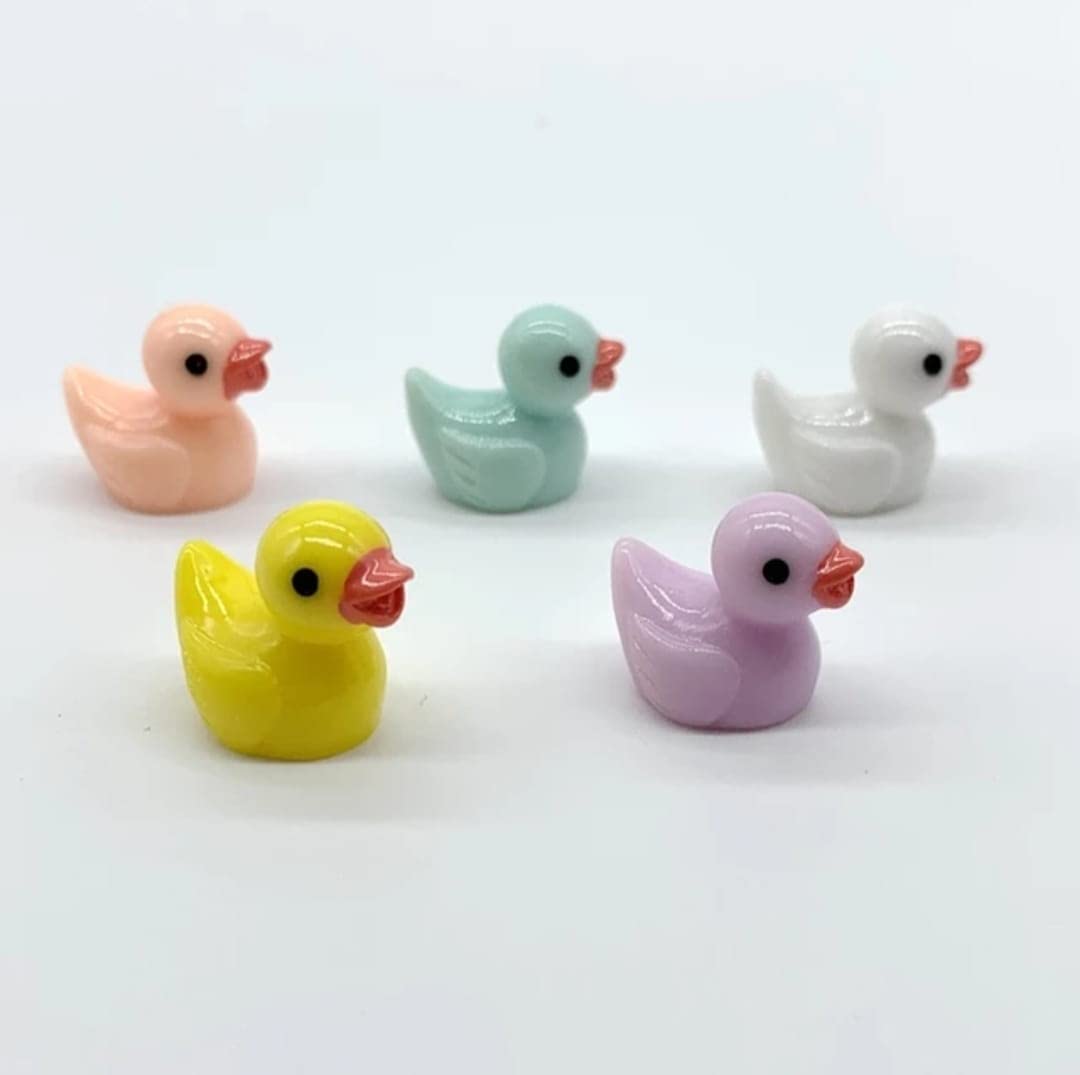 Miniature Baby Duck for Tray Decor (Pack of 10)