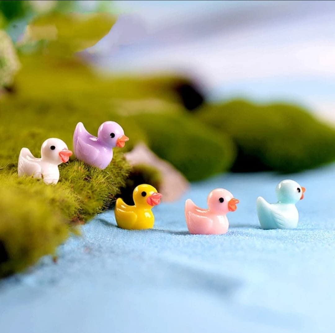 Miniature Baby Duck for Tray Decor (Pack of 10)