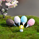 Miniature Porcupine for Tray Garden Accessories (Pack of 8)