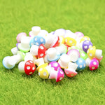 Miniature Mushroom for fairy garden decoration (Pack of 15)
