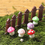 Miniature Mushroom for fairy garden decoration (Pack of 15)