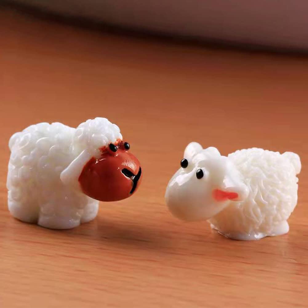 Miniature Sheep for Bonsai Tray and Tray Garden (Pack of 10)