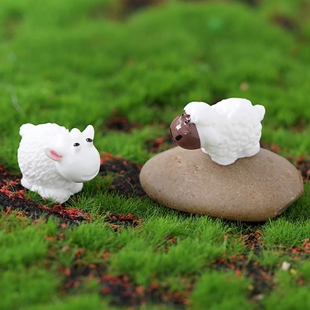 Miniature Sheep for Bonsai Tray and Tray Garden (Pack of 10)