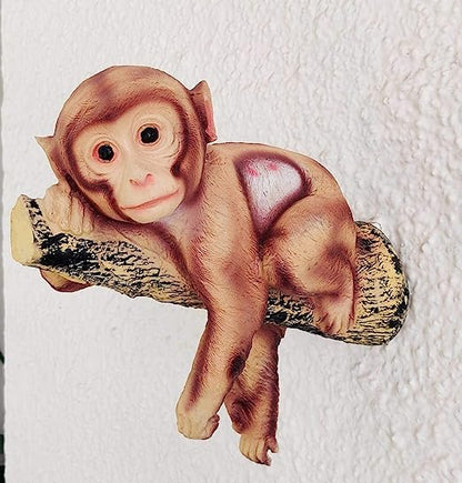 Monkey on wood for Garden