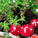Miniature Mushroom Pin for Bonsai Tray Decor (Pack of 10)
