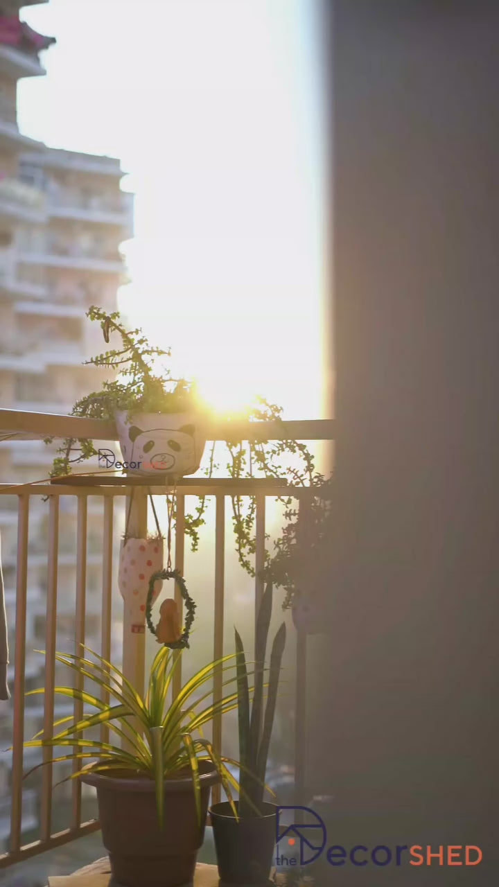 Bunny on Ring for Garden Decor