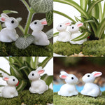 Miniature Rabbit for Bonsai Tray Decor (Pack of 10)