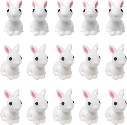 Miniature Rabbit for Bonsai Tray Decor (Pack of 10)