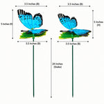 Butterfly Garden Stakes ( pack of 2)