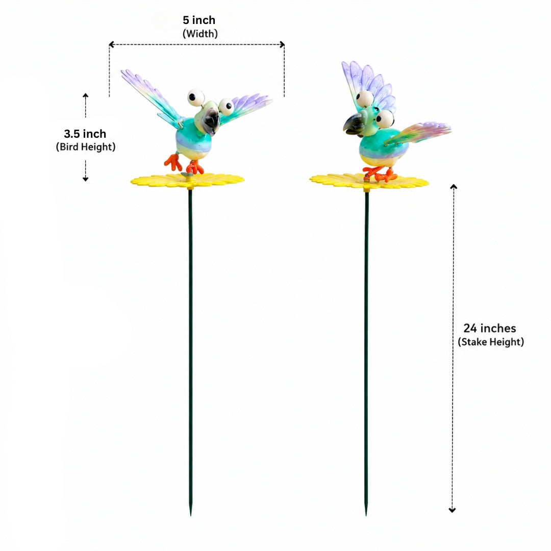 Big Eye Eagle Birds (Set of 2)