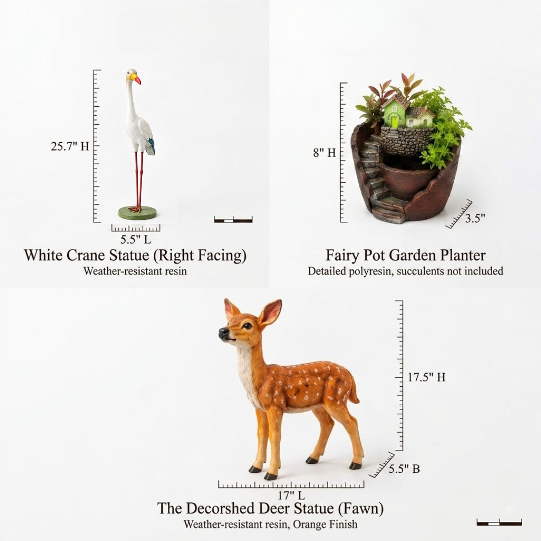 Garden Makeover Set | Statement Garden Decor Combo
